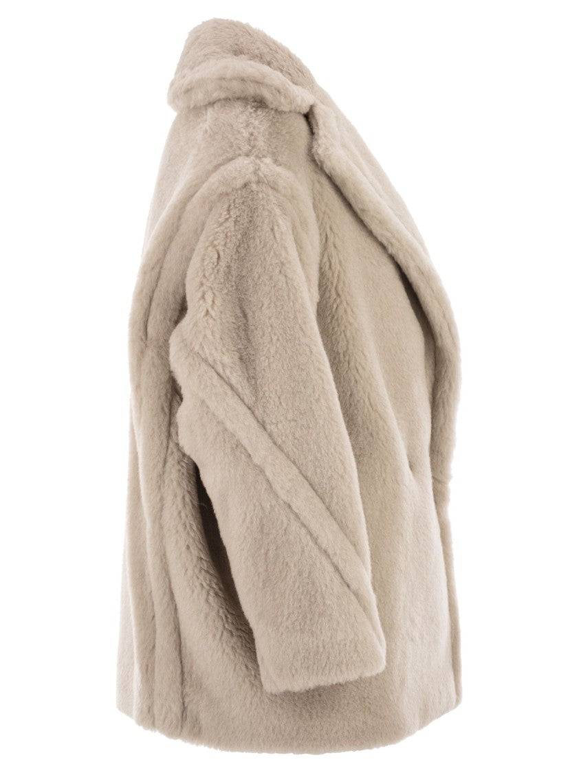 Max Mara Olga - Teddy Bear Icon Coat Short In Alpaca And Wool