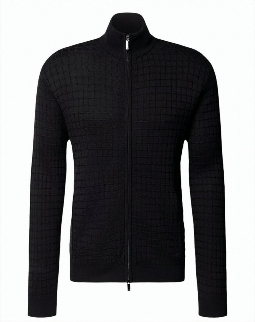 Emporio Armani High Collar Zip Sweater
