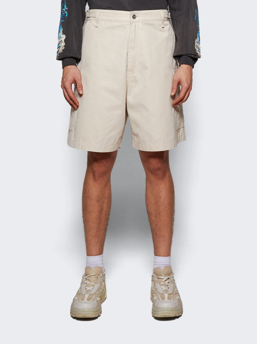 Vetements Cargo Shorts Beige
