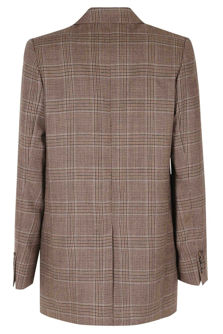 A.P.C. Brown Annie Flap Pockets Single-Breasted Wool Blazer