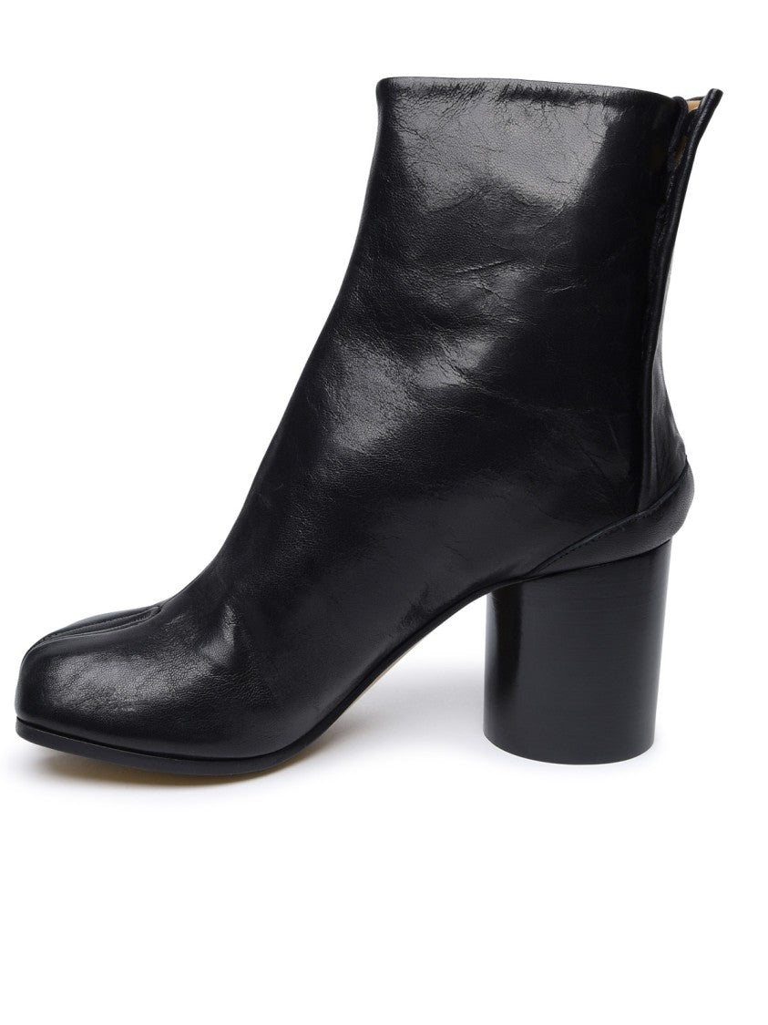 Maison Margiela Leather Tabi Ankle Boots