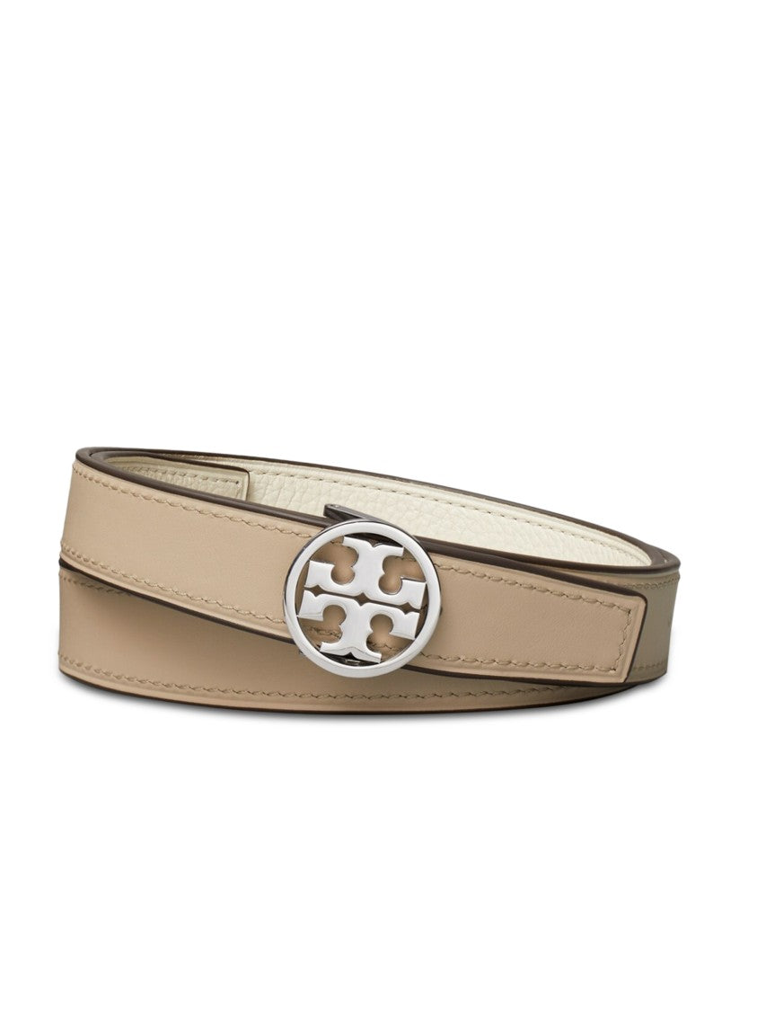 Tory Burch 1" Miller Reversible Cow Leather Belt