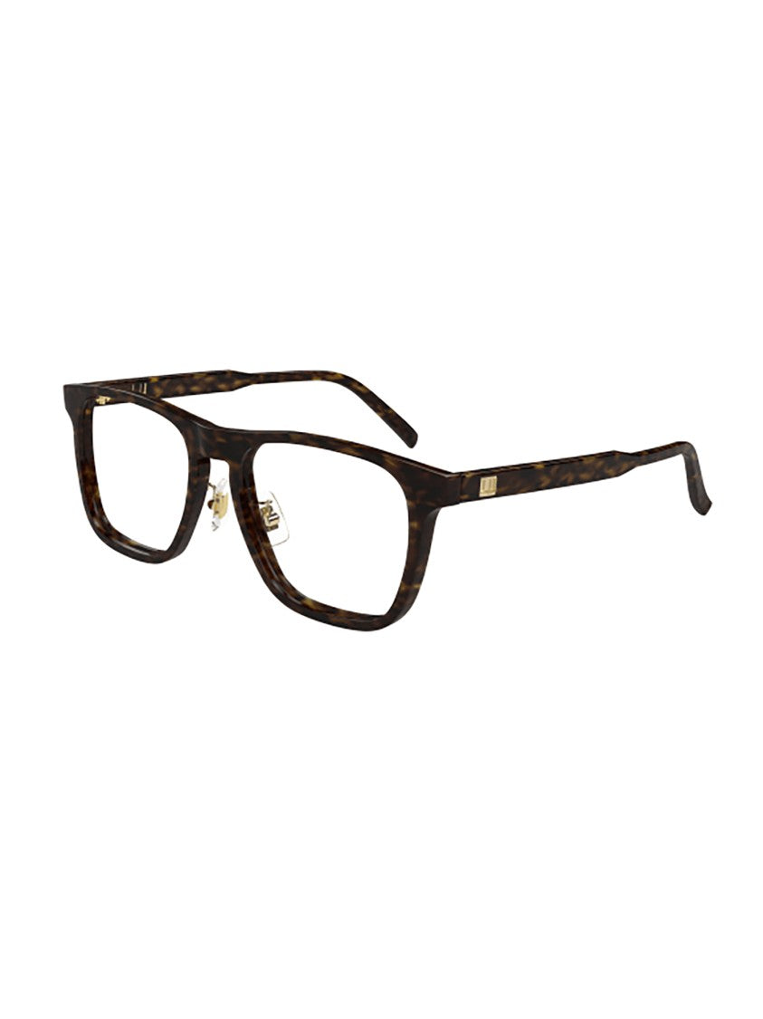Dunhill Tortoiseshell Du0096oa Rectangular Gold Sunglasses