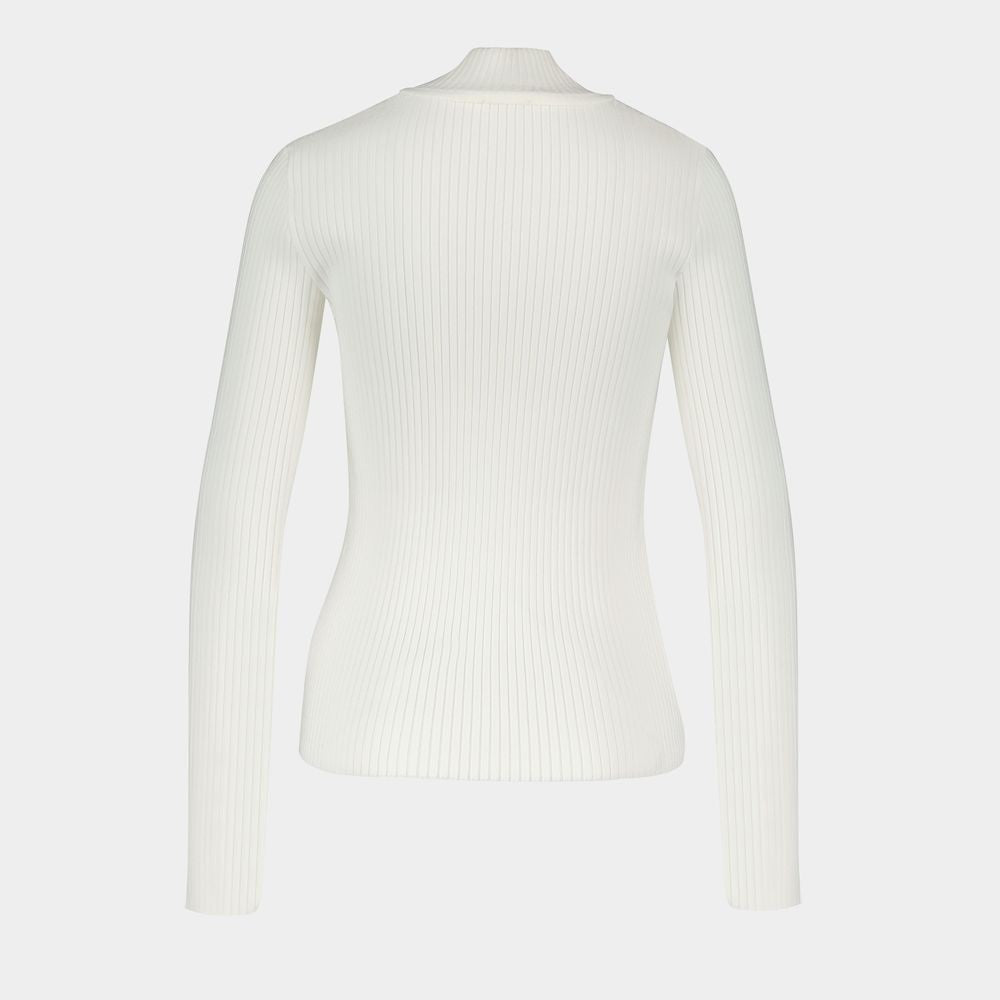 Courrèges Reedition Jumper T-Shirt - Cotton - White