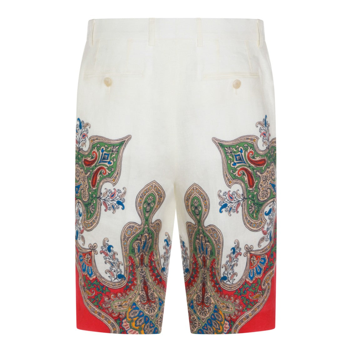 Etro Ornate Paisley-Patterned Etro Shorts
