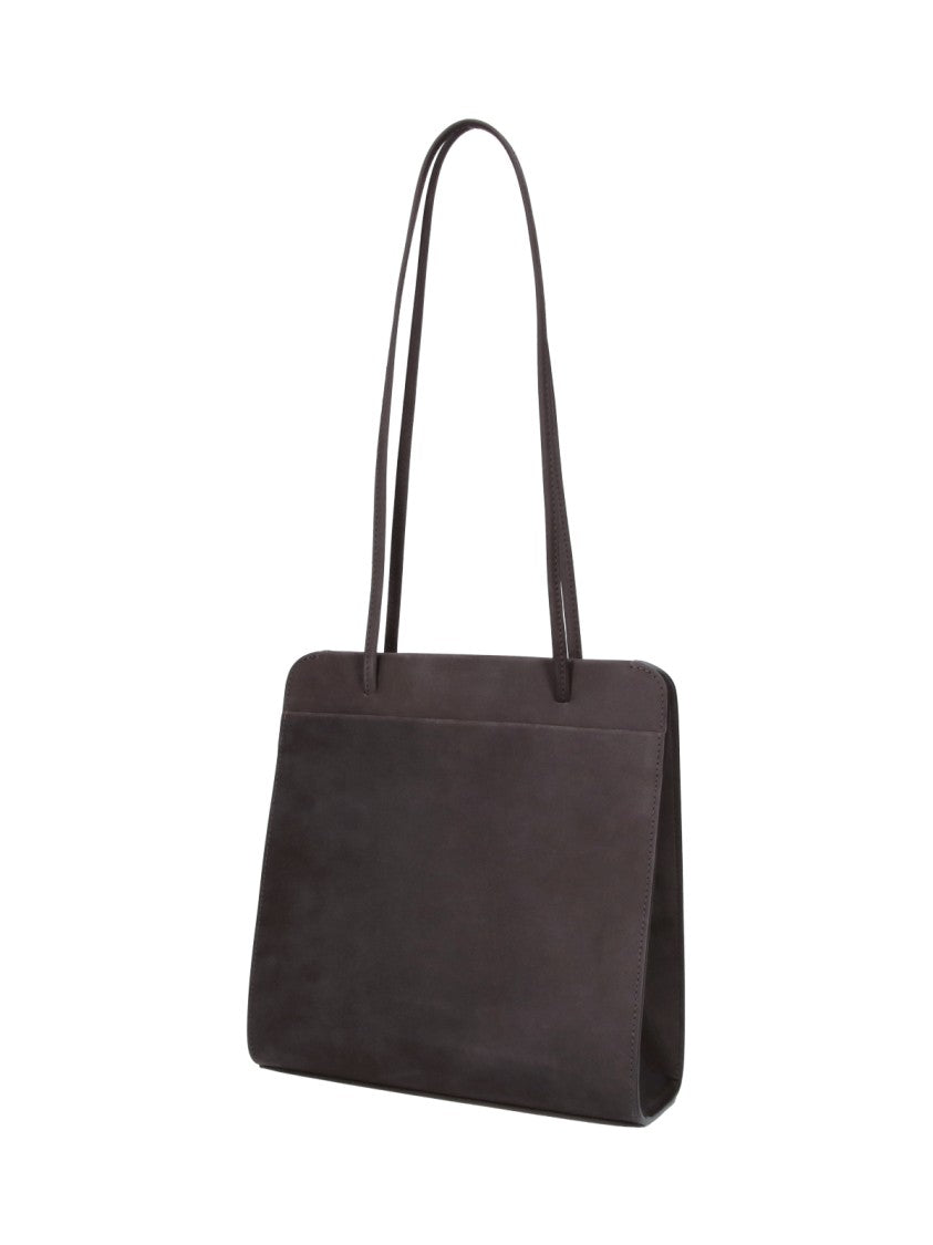 Fane Grey Lisse Calfskin Tote Bag