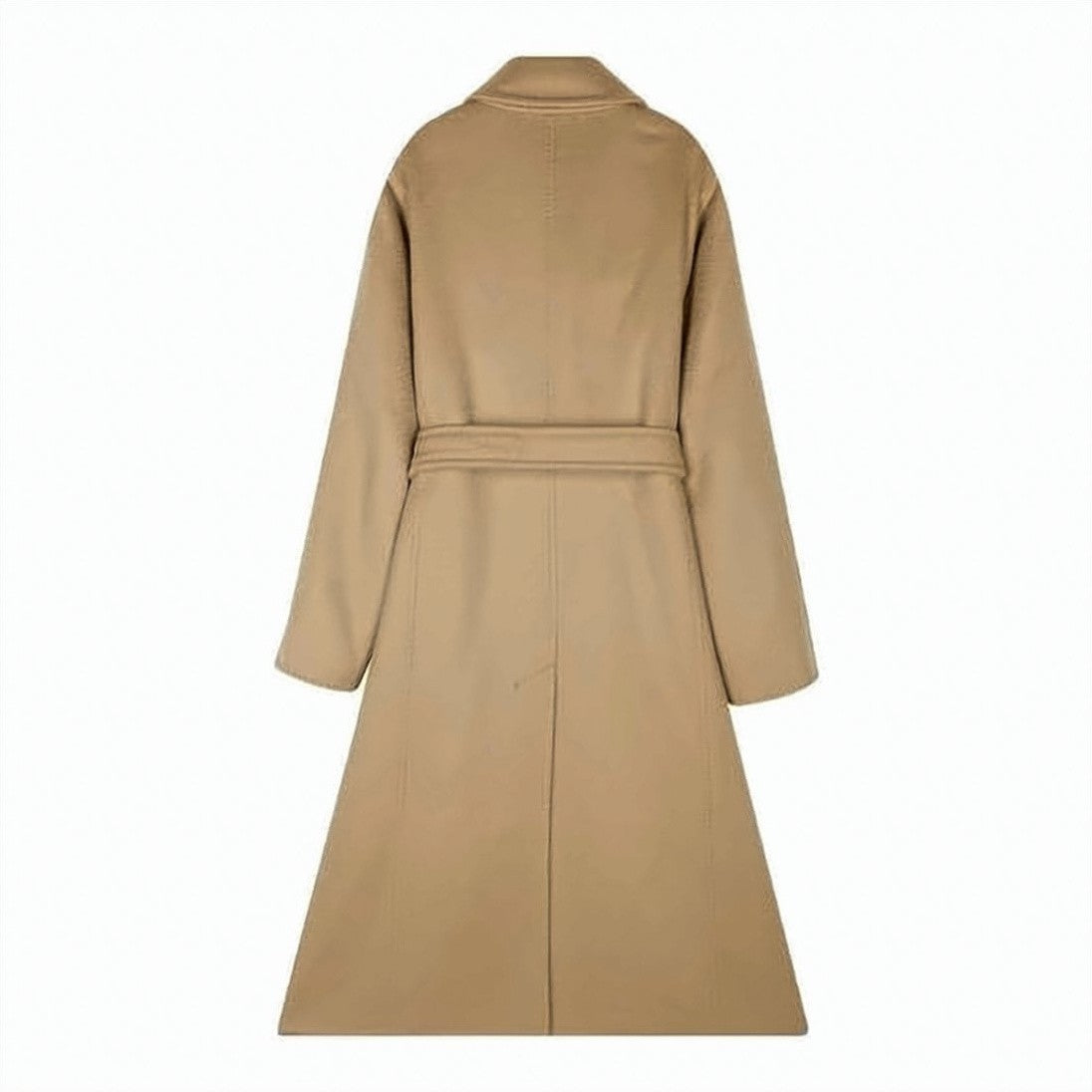 Max Mara Long Cashmere Coat With Classic Collar