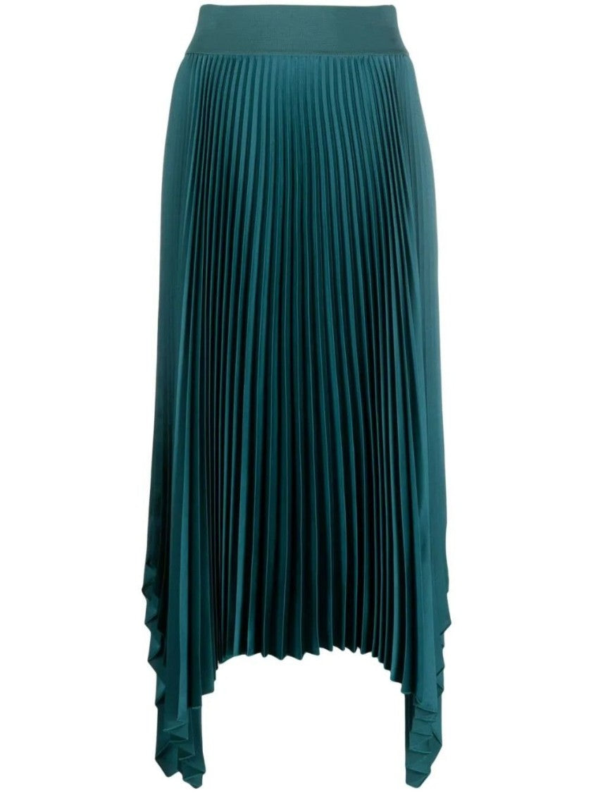 Joseph Ade Knit Weave Plisse Skirt