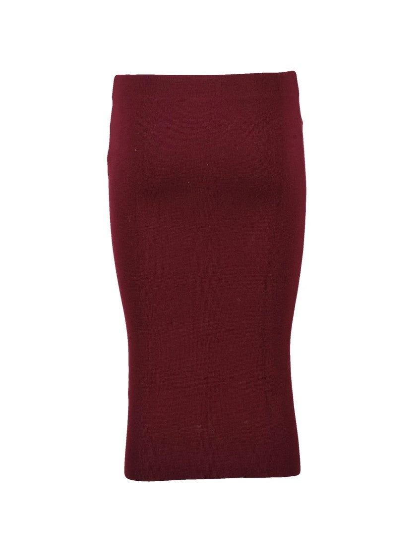 Kangra Kangra Fitted Knit Skirt With Streamlined Silhouette