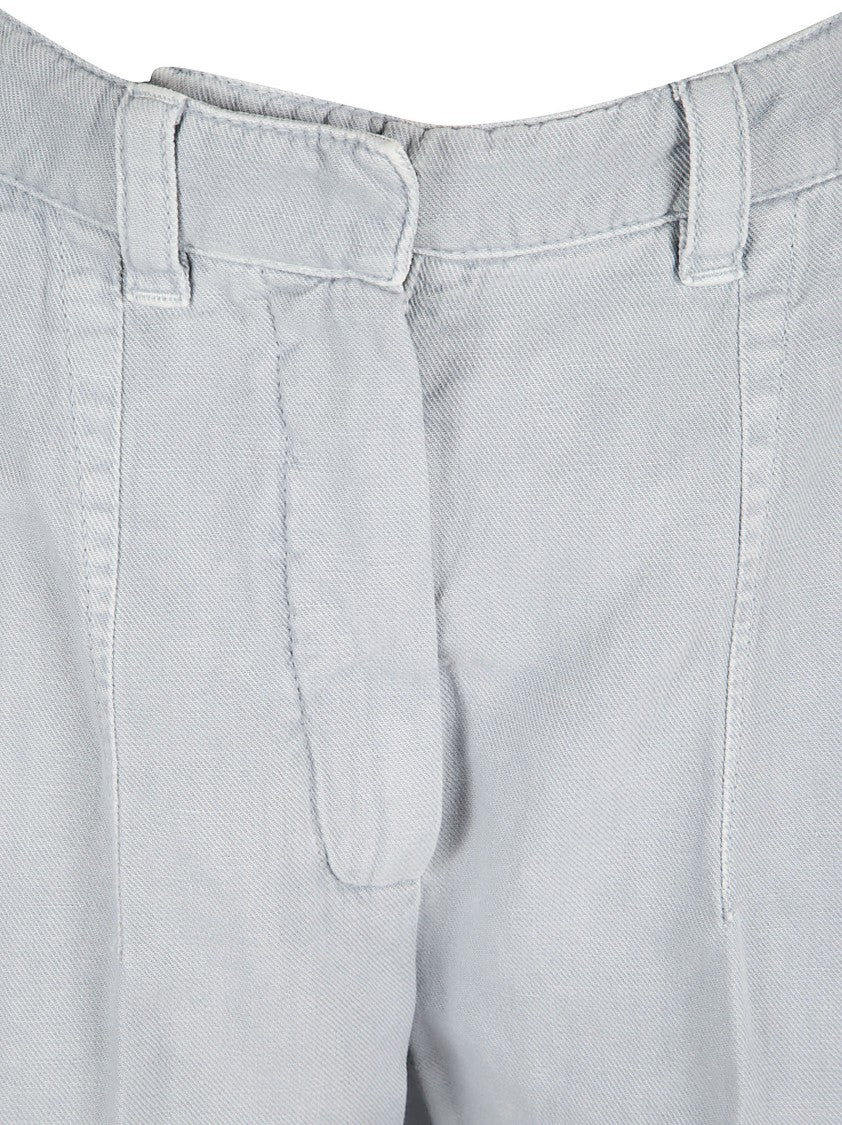 Brunello Cucinelli Straight Leg Trousers With Classic Waistband