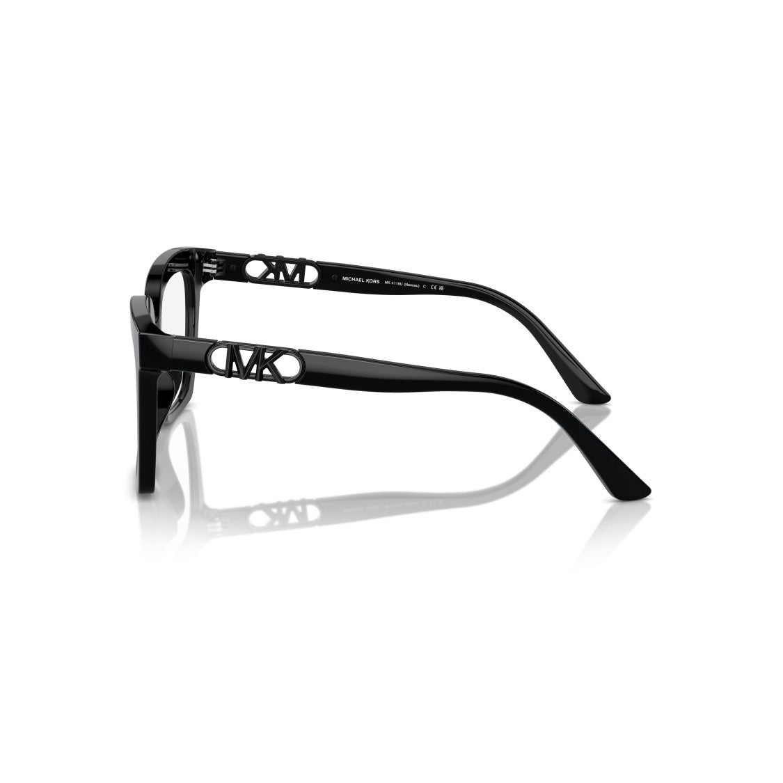 Michael Kors 0Mk4119u Oversized Square Frame Sunglasses With Cut-Out Logo Detail