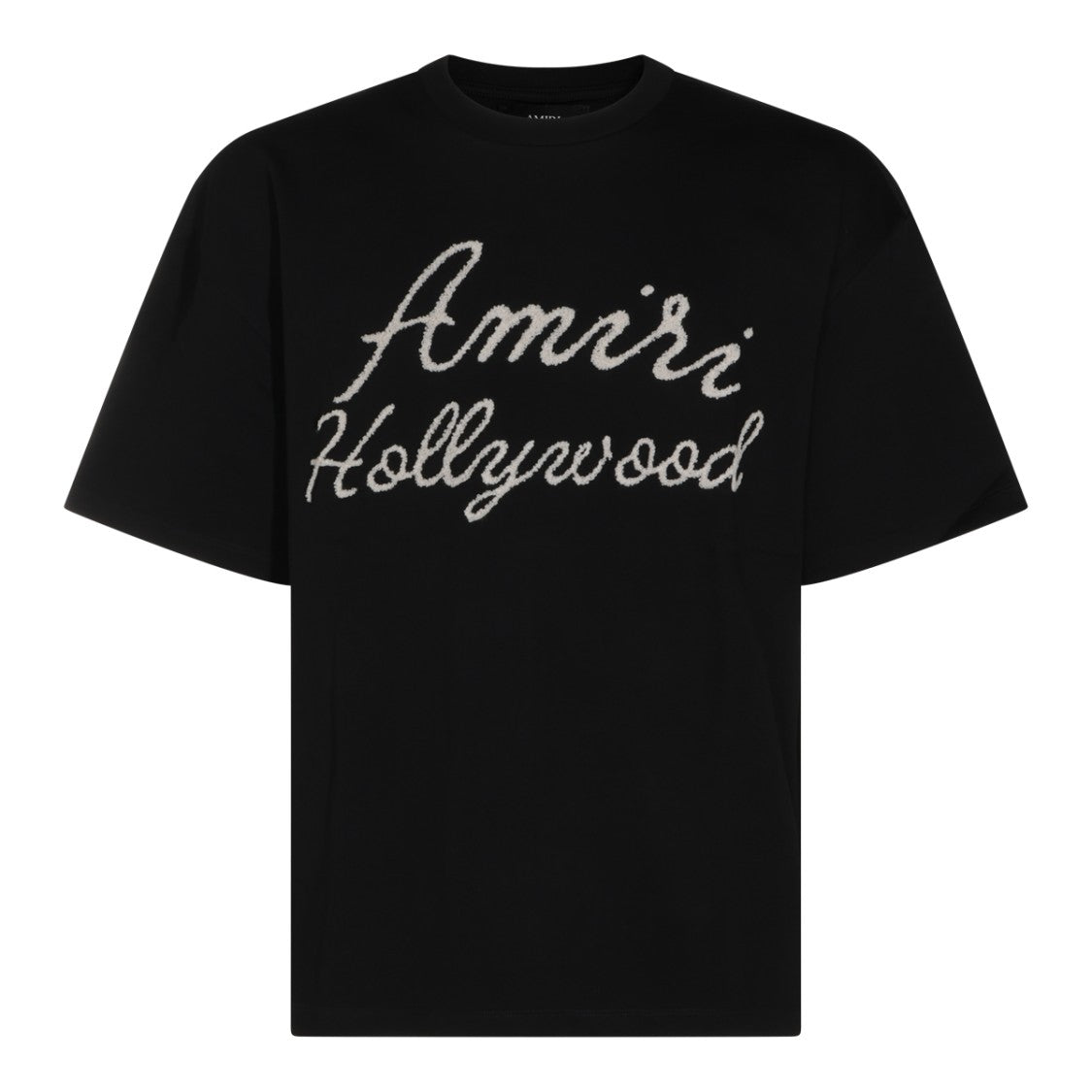 Amiri Textured Script Logo Short-Sleeve T-Shirt