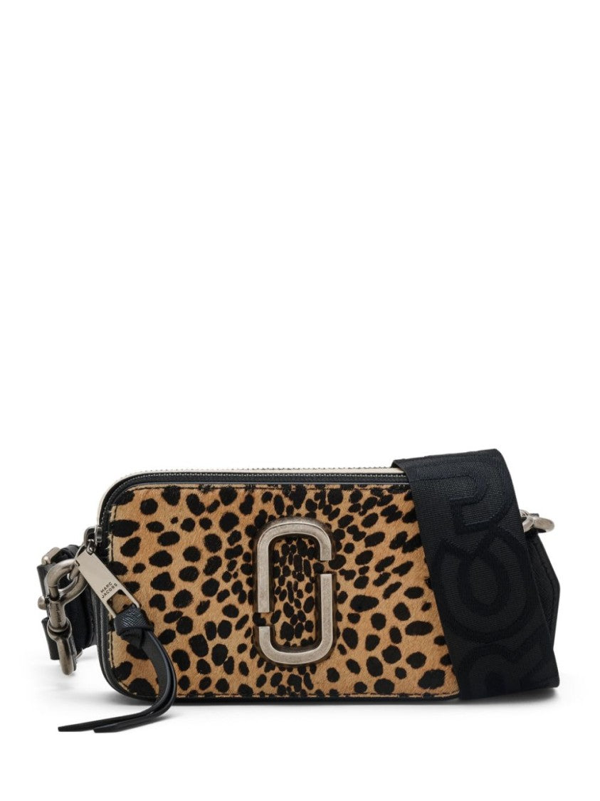 Marc Jacobs Cheetah Print Calf Hair Bag With Adjustable Strap