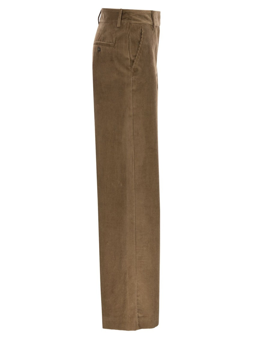 Max Mara Tania - Wide-Leg Corduroy Trousers