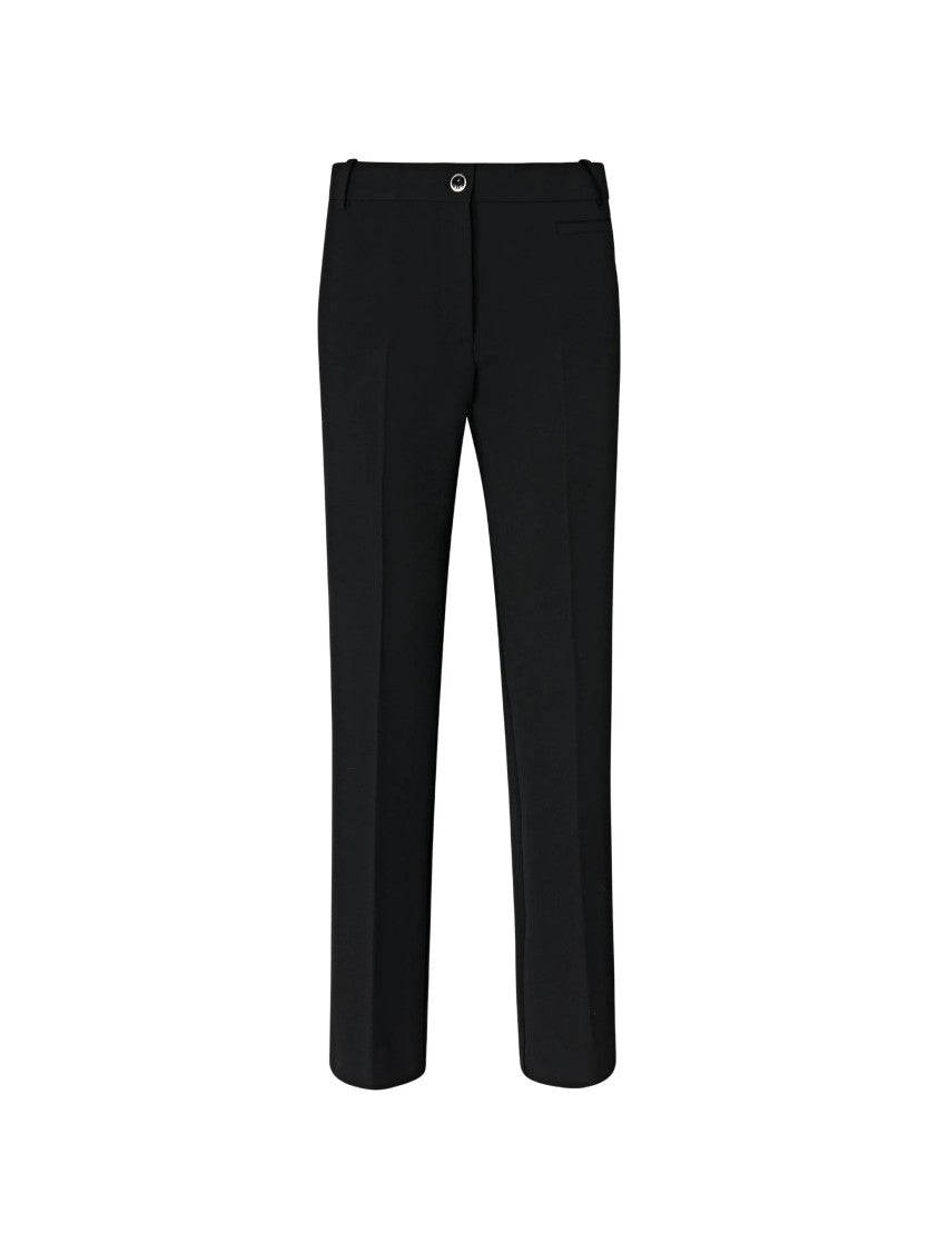 Pinko Straight-Leg Tailored Pants With Mid-Rise Waist And Clean Lines
