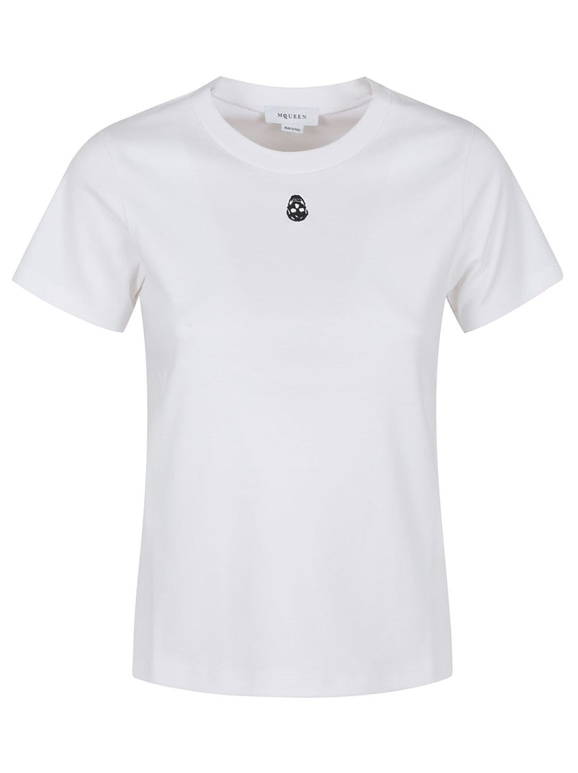 Alexander Mcqueen Classic White T-Shirt