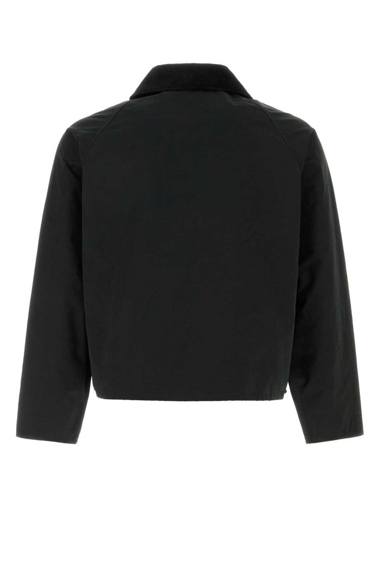 Barbour Black Cotton Blend Jacket