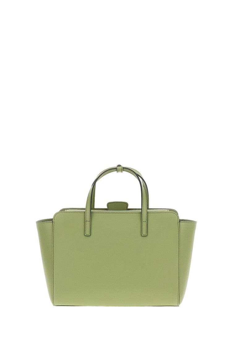 Hidesins Green Flap M Leather Crossbody Bag