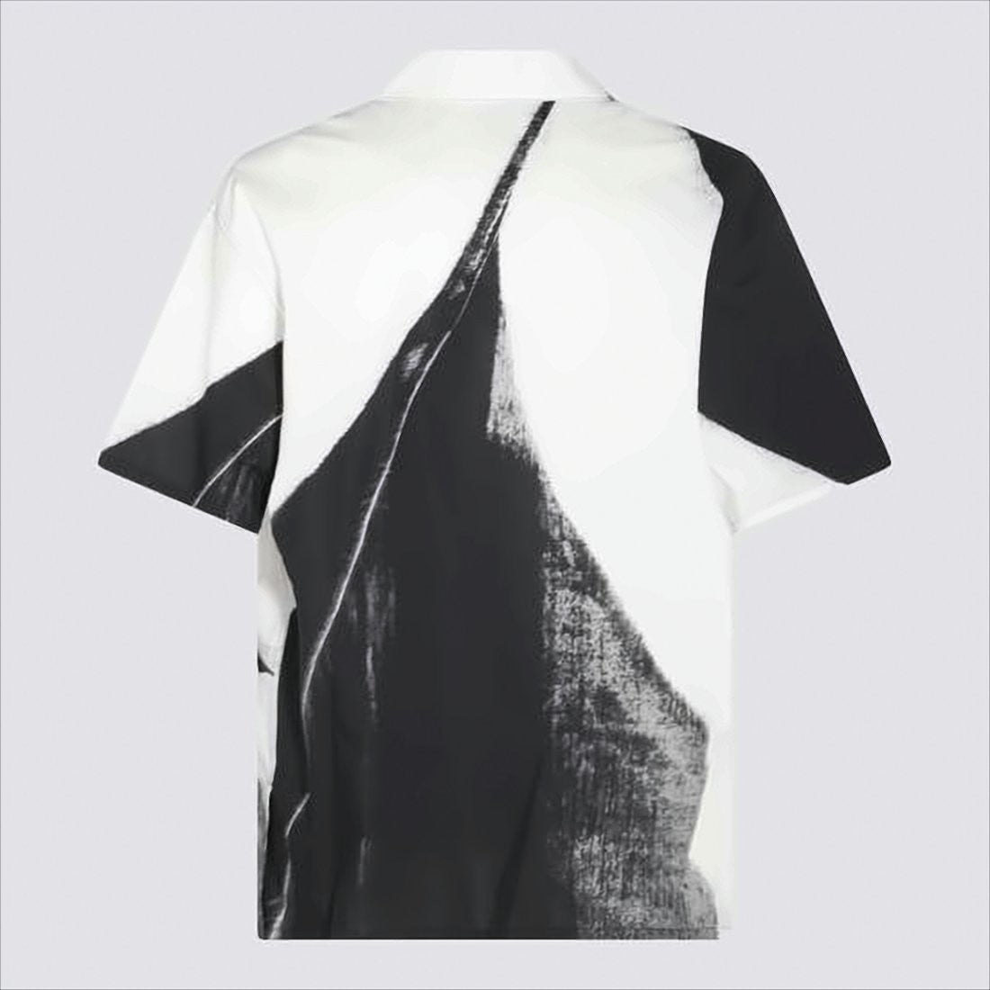 Alexander Mcqueen Abstract Print Short-Sleeve Casual Shirt