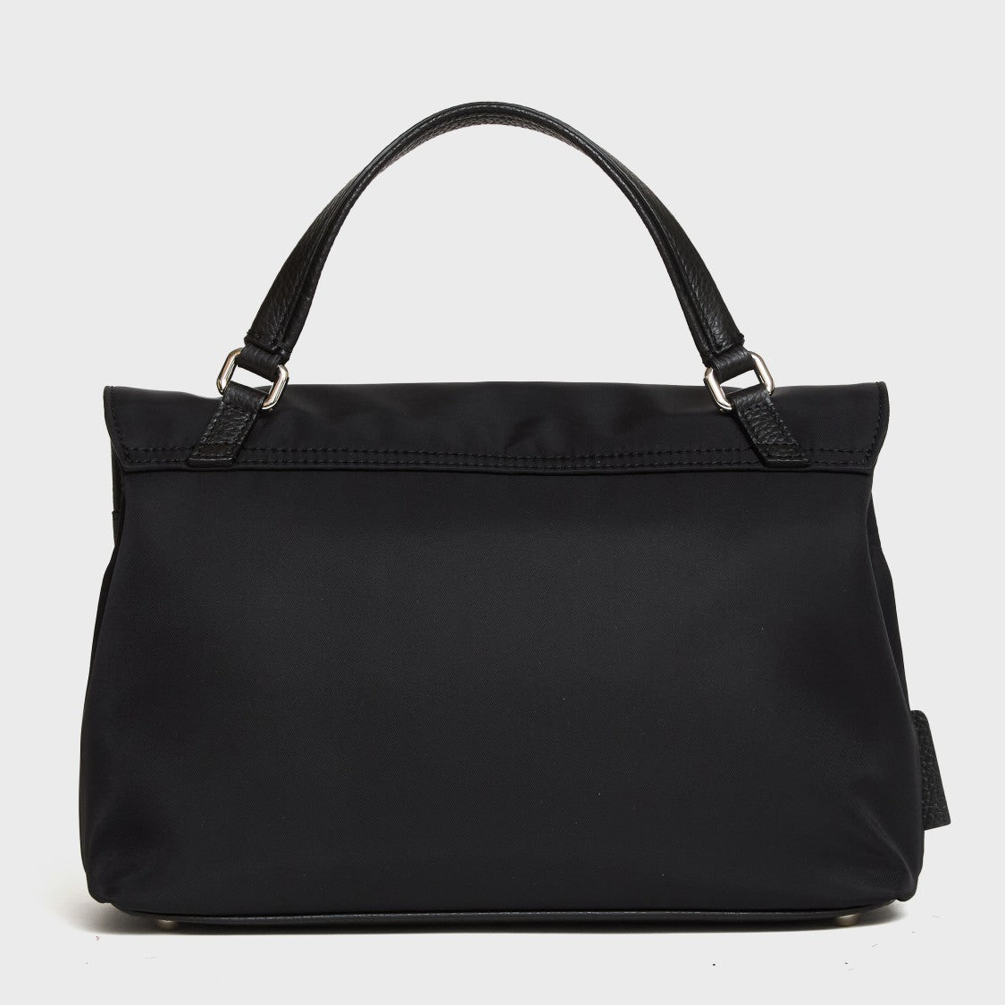 Zanellato Nikel Vitello Leather Small Postina Shoulder Bag