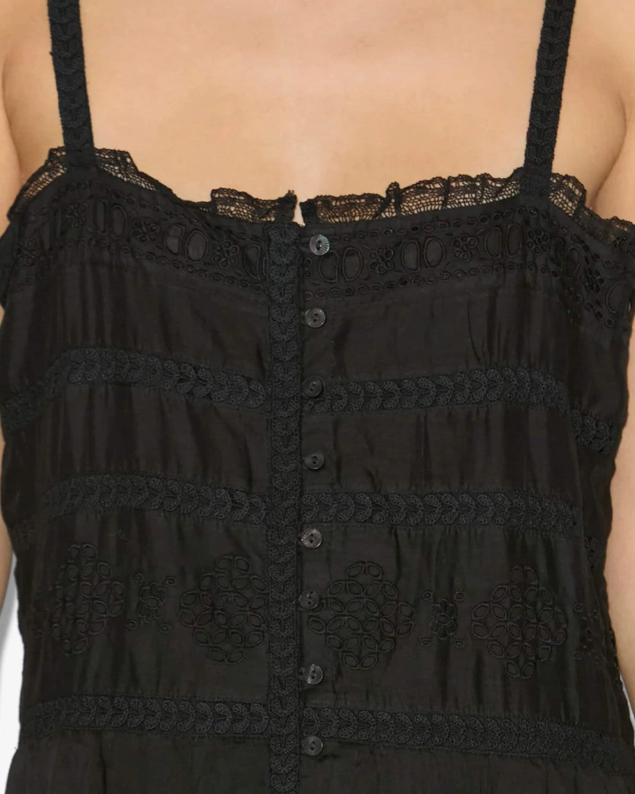 Isabel Marant Midi-Length Dress With Button Detailing