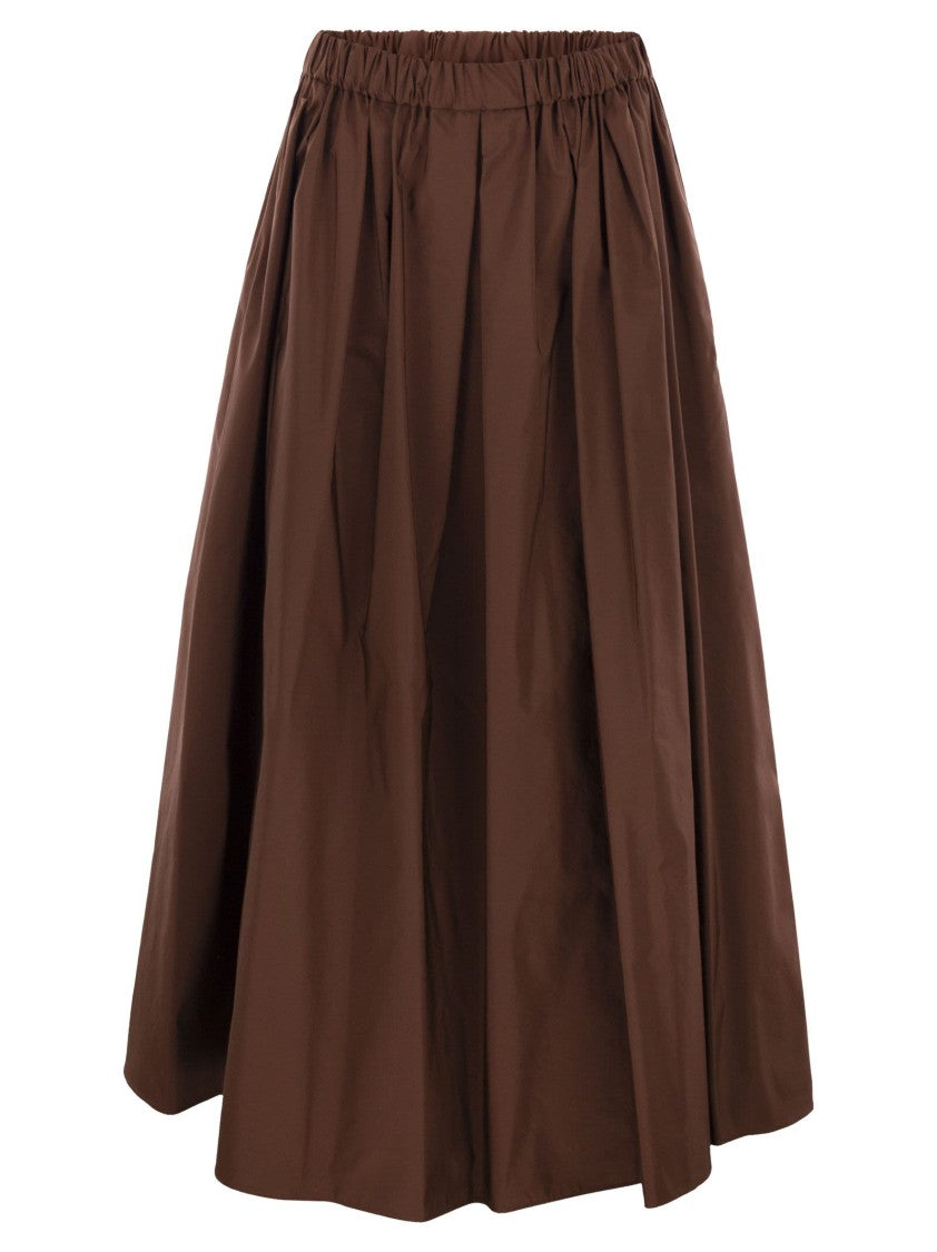 Max Mara Bruno1234 - Long Taffeta Skirt