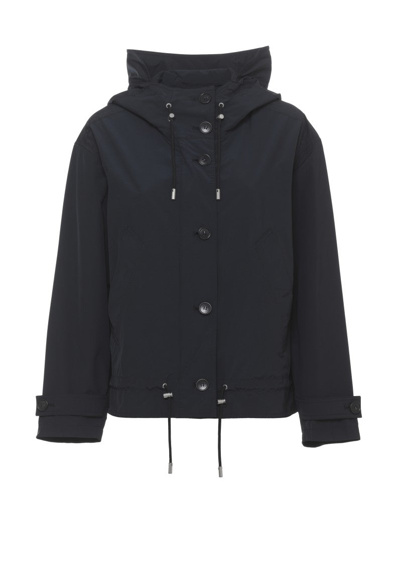 Woolrich Dark Blue Summer Short Parka