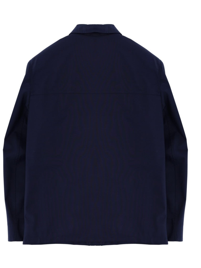 Brunello Cucinelli Boxy Virgin Wool Canvas Jacket