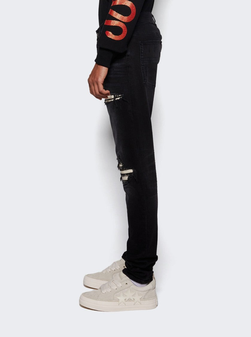 Amiri Mx1 Ultrasuede Jeans Vintage Black