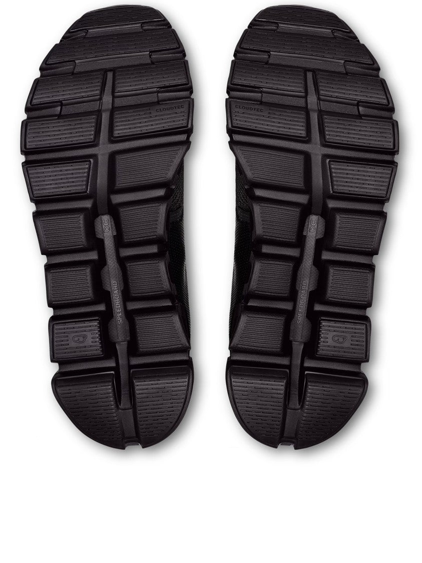 On Black Cloud 6 Breathable Mesh Running Sneakers