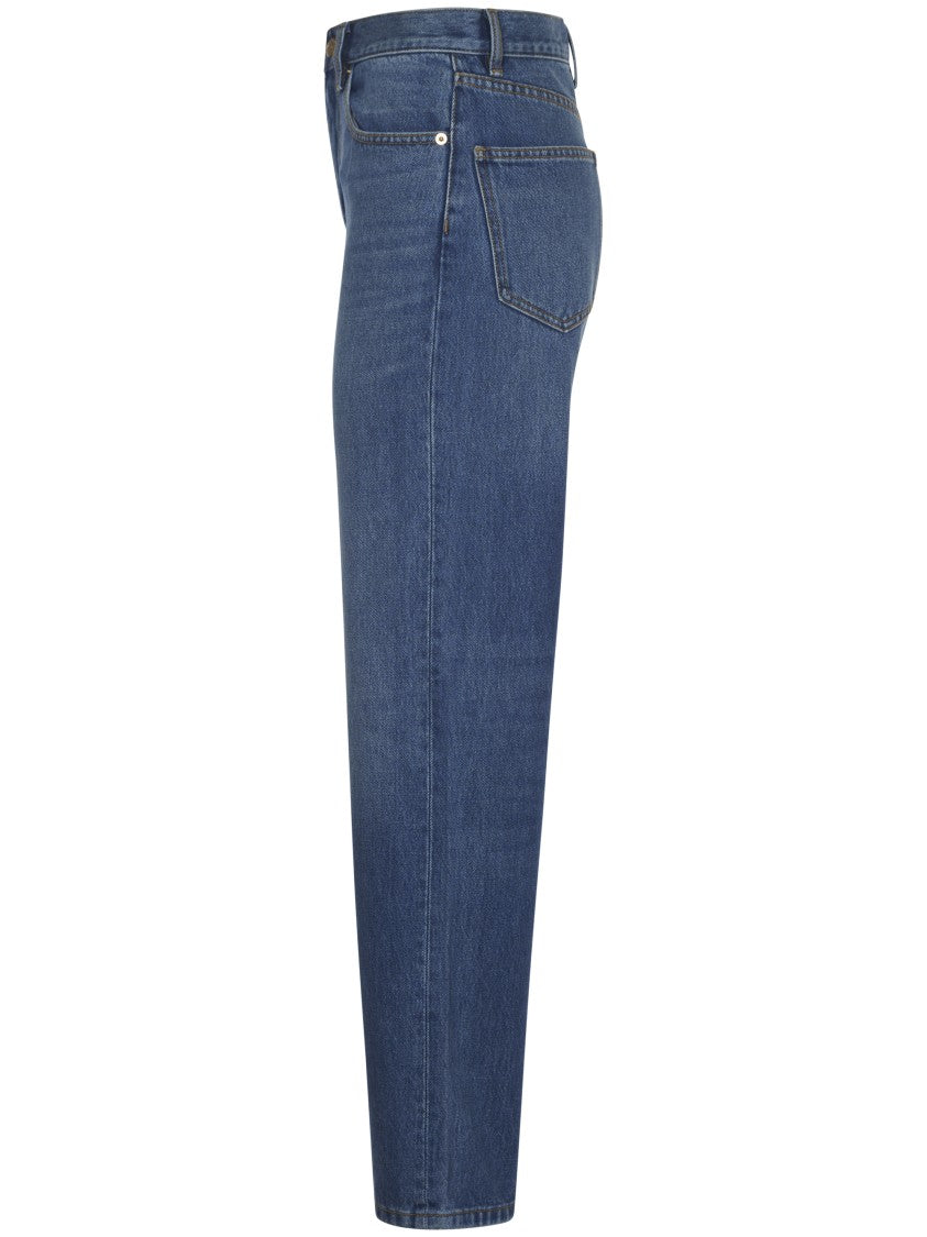 Tory Burch High-Waisted Slim Jeans
