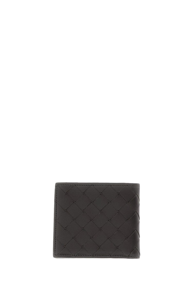Bottega Veneta Leather Wallet Intrecciato Motif
