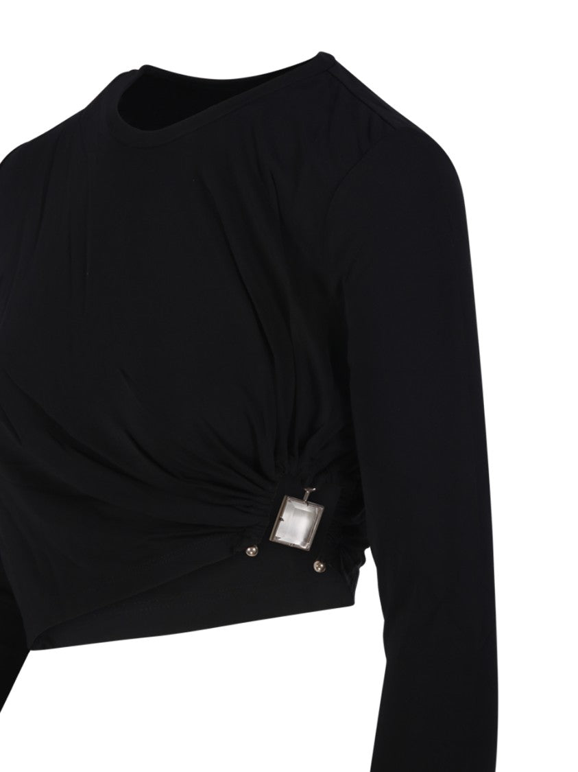 Christopher Esber Bezel Quartz L/S Top