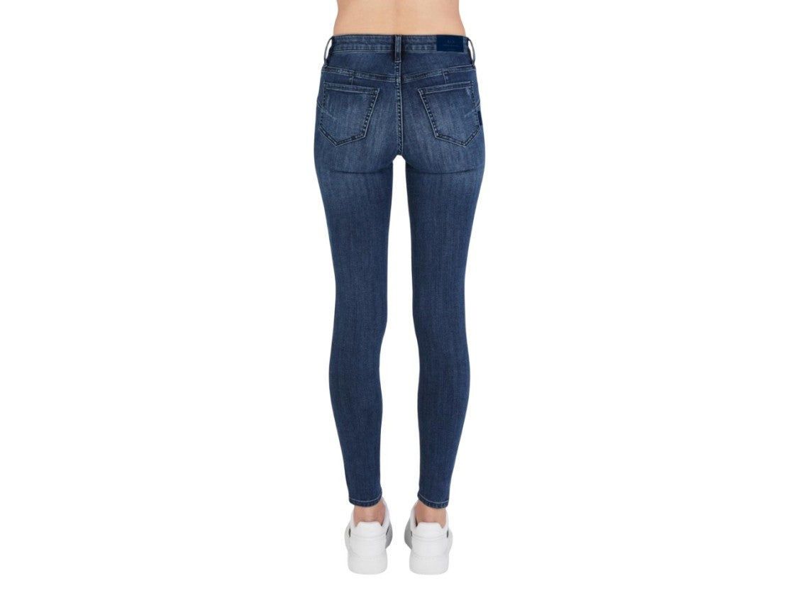 Armani Exchange High-Waisted Super Skinny Jeans