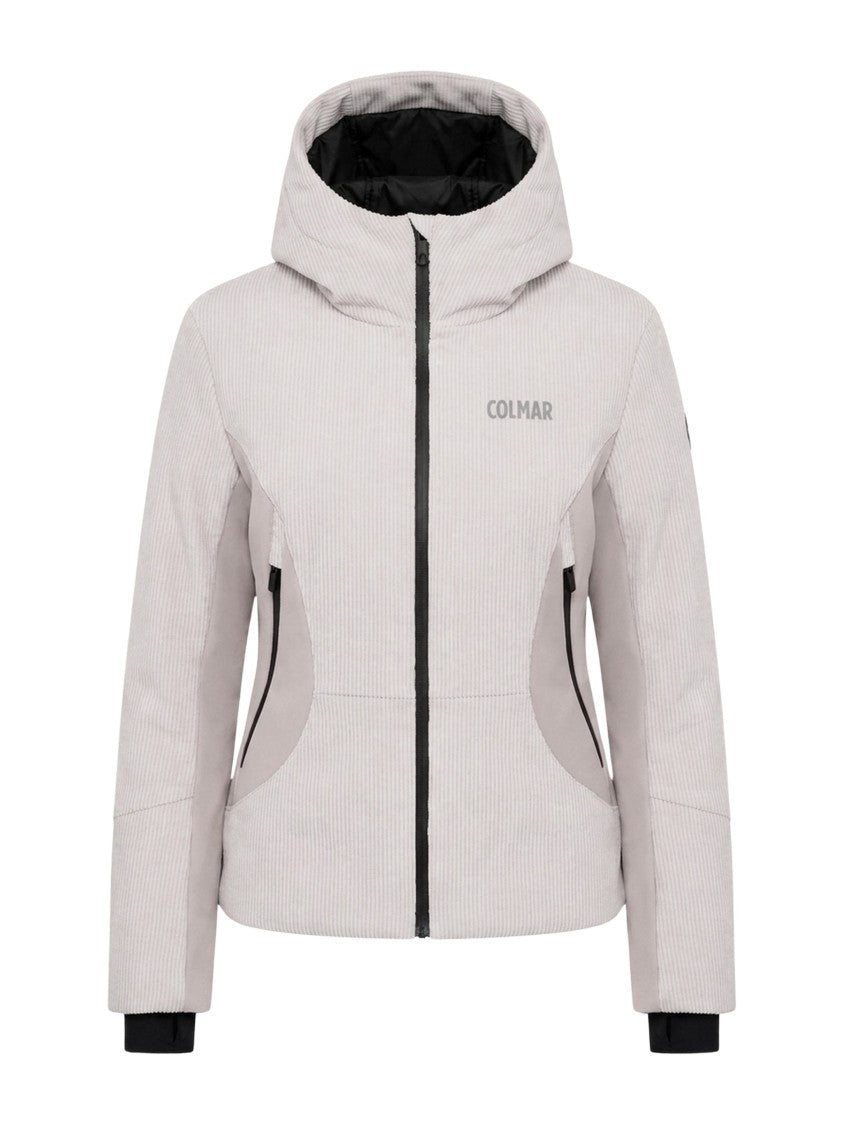 Colmar Feminine-Fit Corduroy Padded Ski Jacket