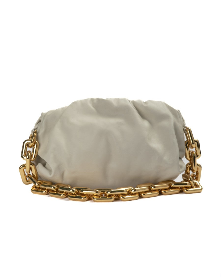 Bottega Veneta The Chain Pouch Small Smooth Leather Shoulder Bag