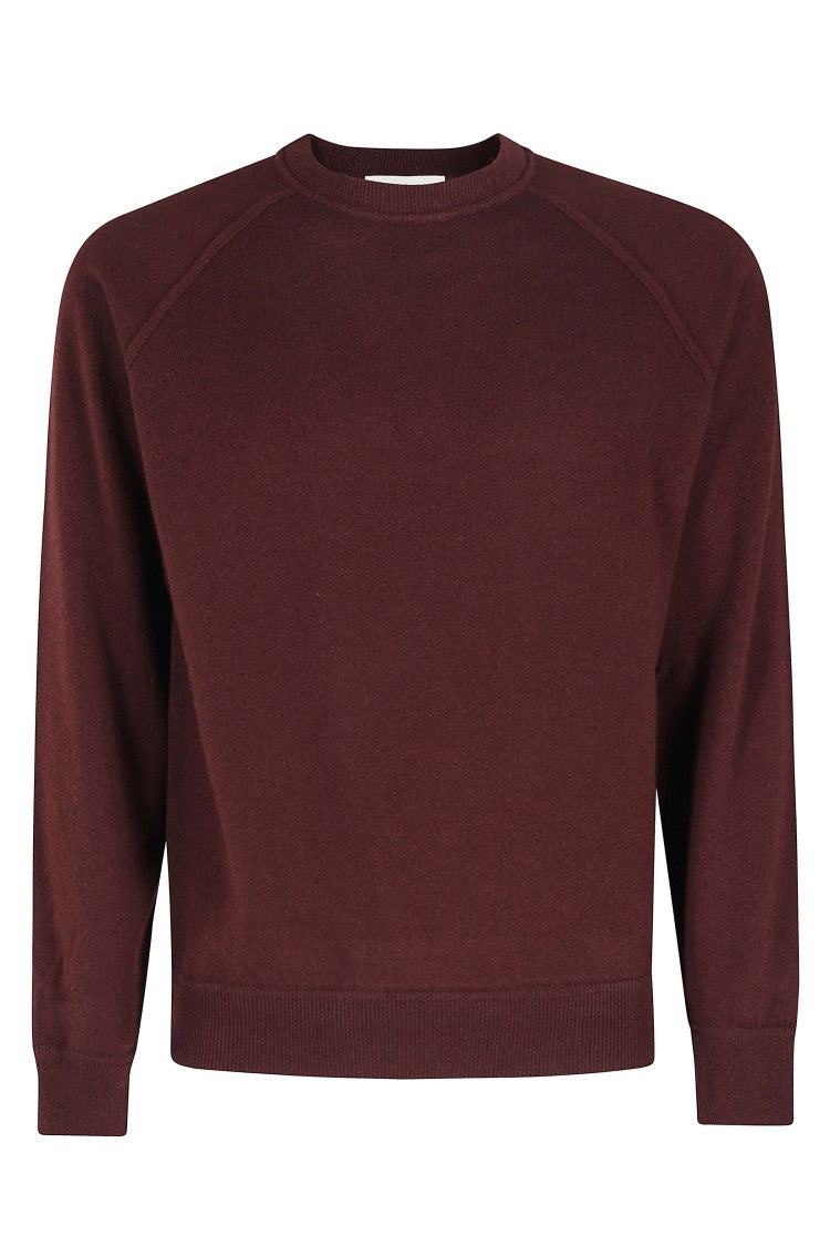 Filippo De Laurentiis Raglan Sleeve Cashmere Wool Blend Sweater