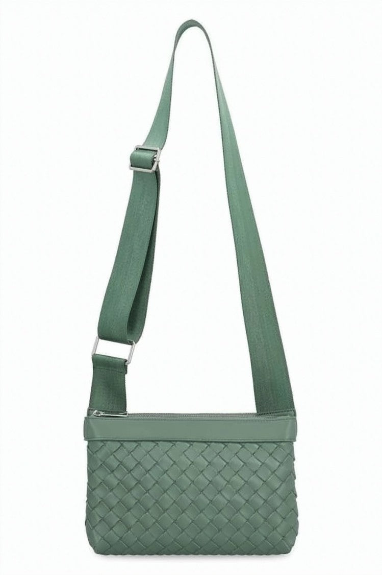 Bottega Veneta Woven Leather Crossbody Bag