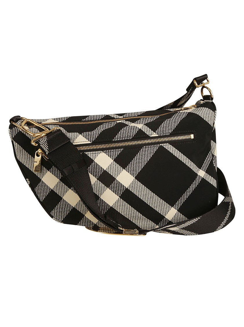 Burberry Check Pattern Shoulder Bag