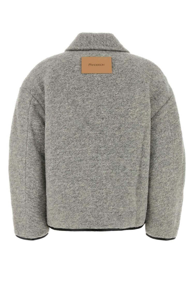 J. W. Anderson Melange Grey Wool Blend Jacket