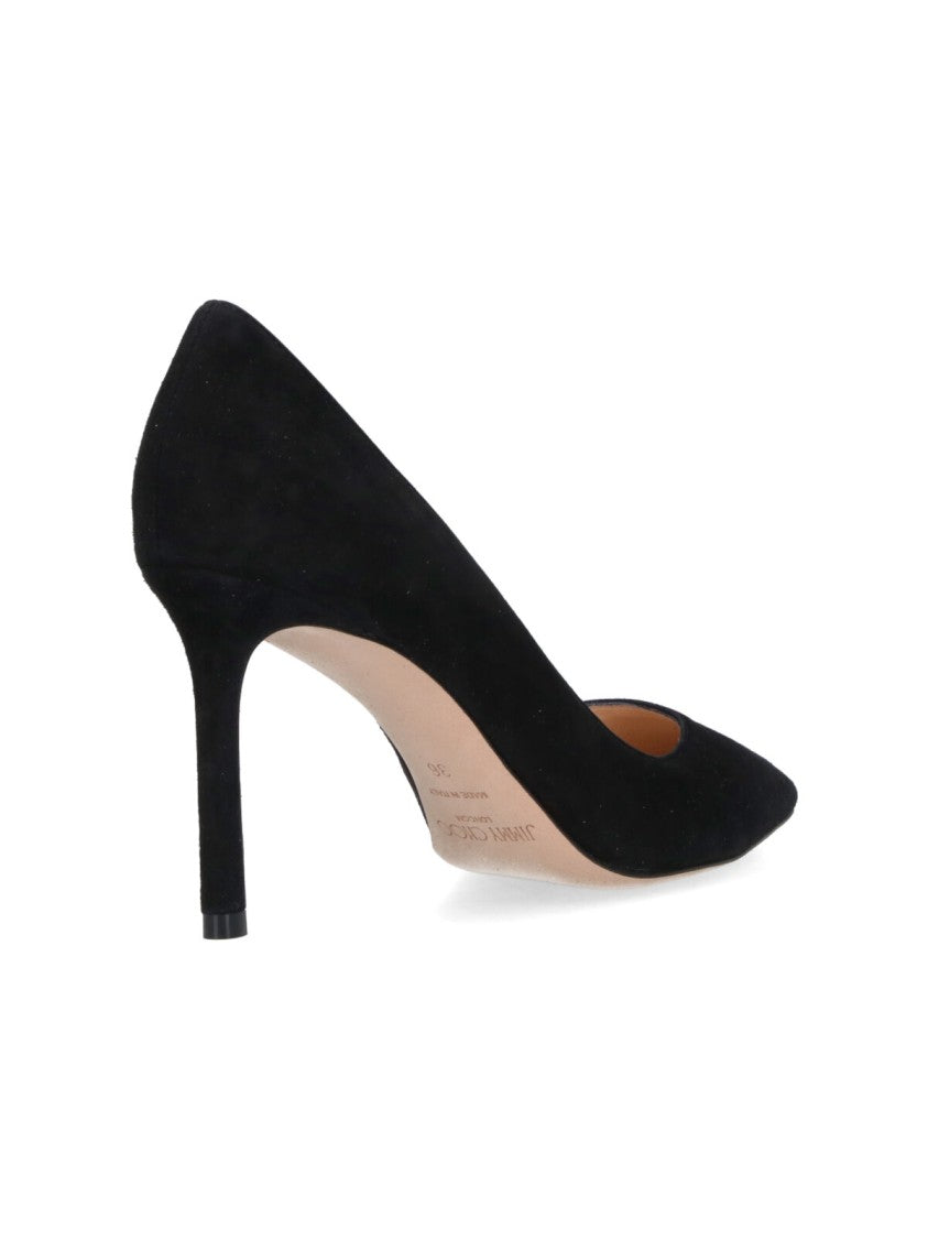 Jimmy Choo Pointed-Toe Slip-On Pumps With Stiletto Heel