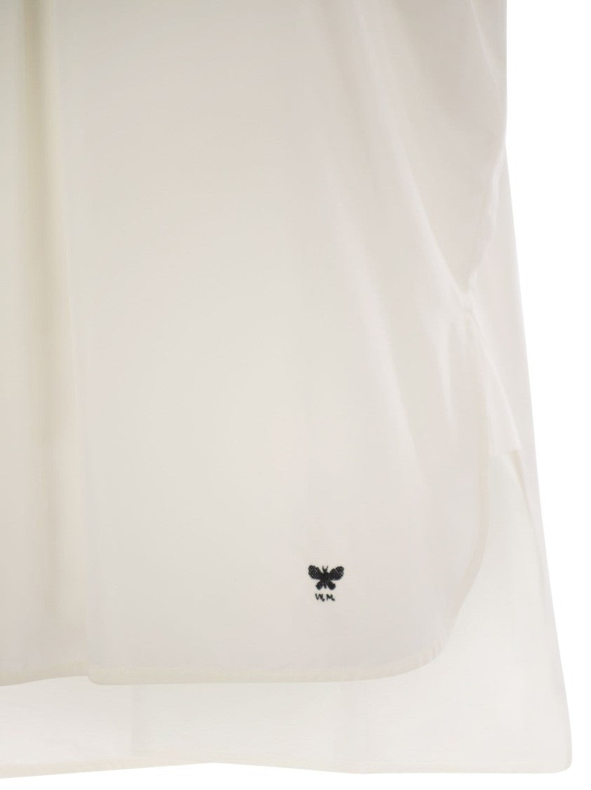 Max Mara Ardea - Straight Cotton Poplin Shirt