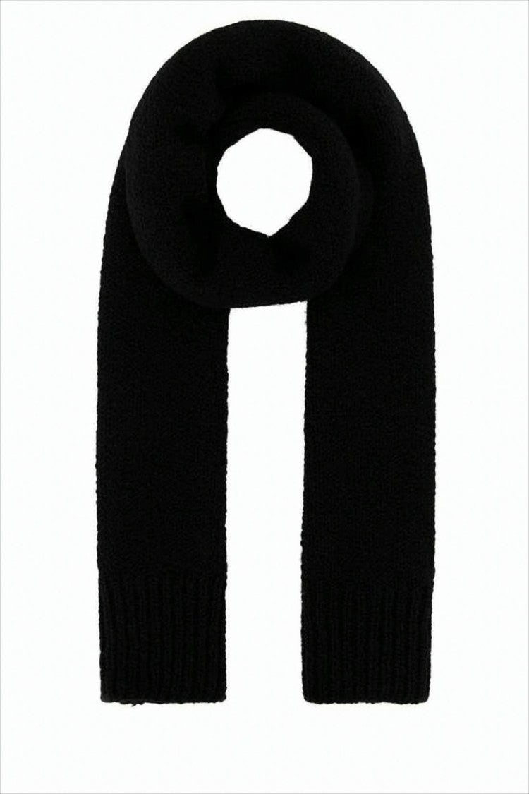 Jil Sander Ribbed Textured Wool Scarf