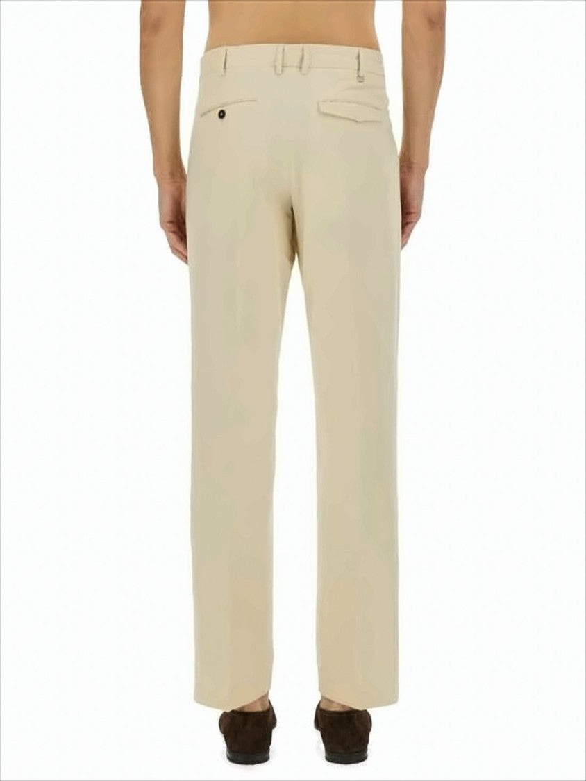 Pt Torino Straight-Leg Chino Pants With Tailored Fit