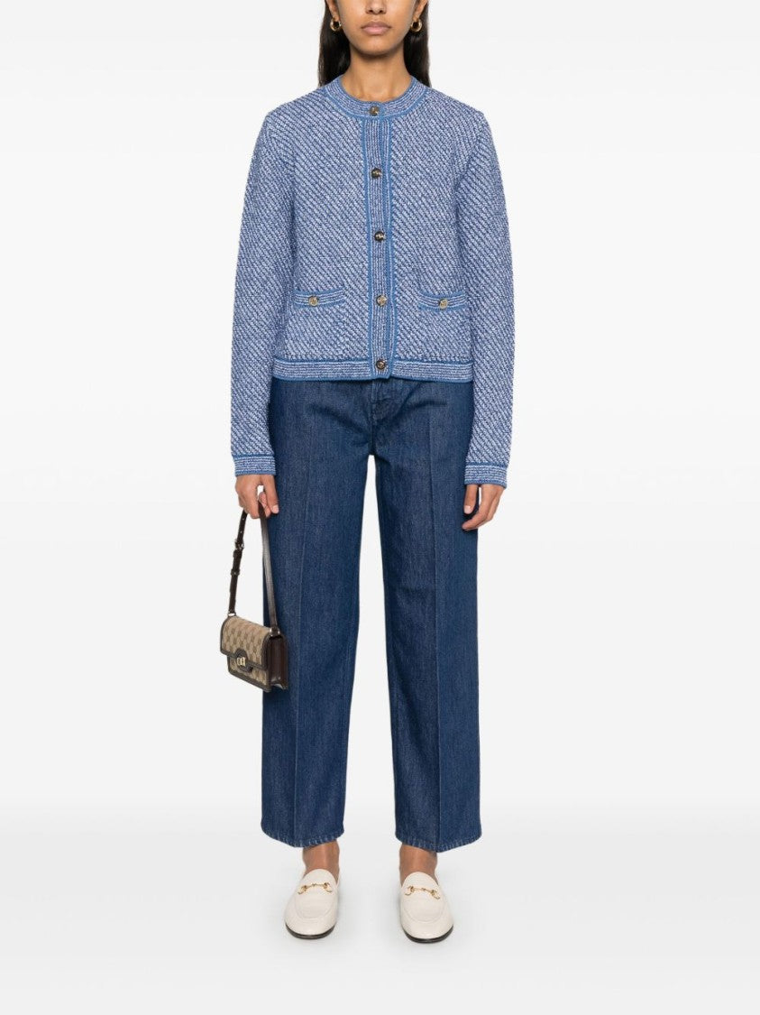 Gucci Straight Fit Denim Trousers