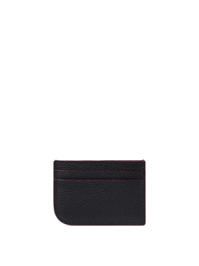 Alexander Mcqueen Black Leather Wallet By Alexander Mcqueen
