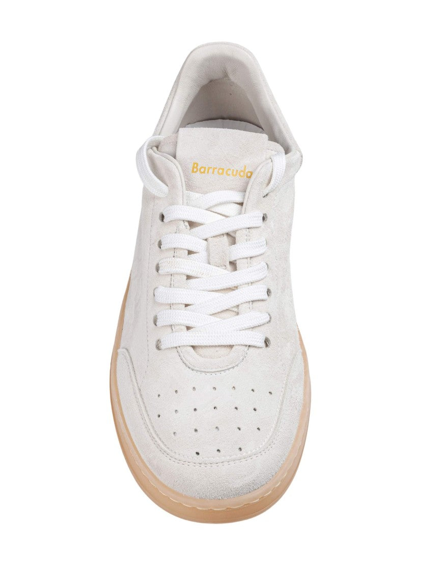 Barracuda Light Grey Guga Suede Sneakers