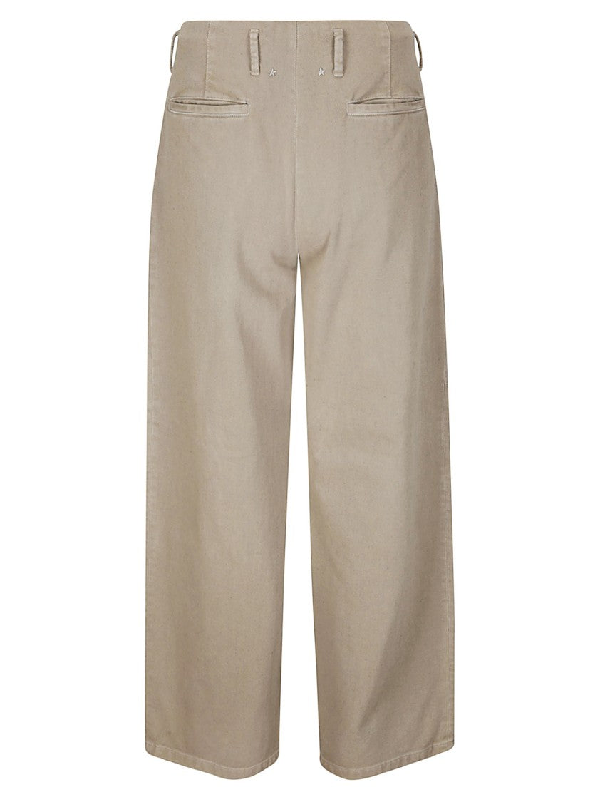 Golden Goose Wide-Leg Pants With Front Pleats