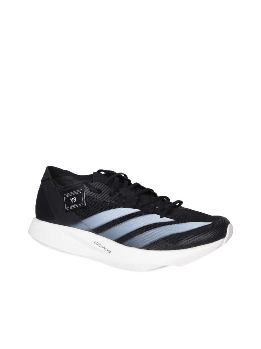 Adidas Black Fabric Sneakers