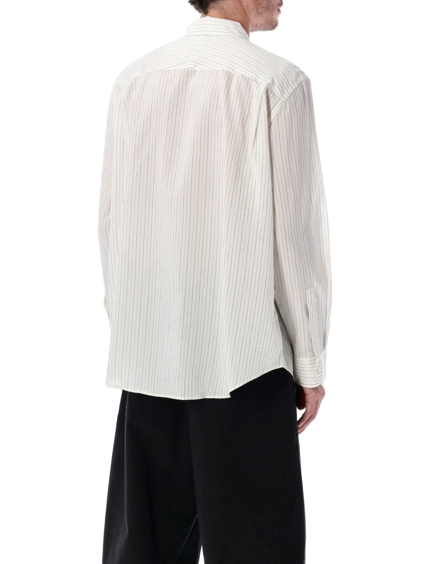 Studio Nicholson View Striped Silk Shirt
